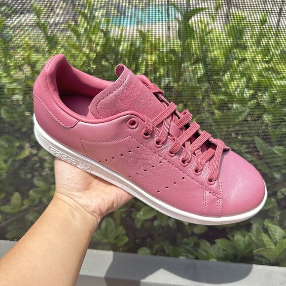 WMNS) adidas Stan Smith HK  Adidas Stan Smith HK Trace Maroon Women\'s Athletic Shoes CM8603 Size 7.5